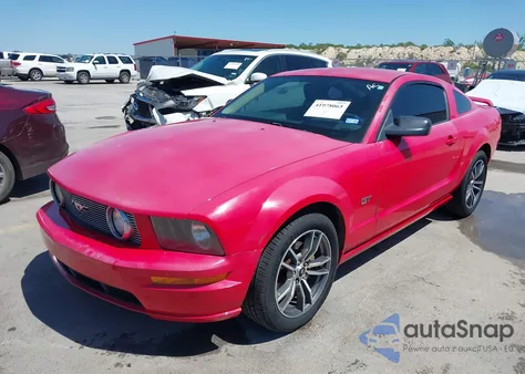 2007 Ford Mustang Gt Deluxe/Gt Premium from USA, damaged, VIN 1ZVFT82H175341789